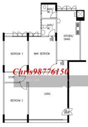 Blk 720 Bedok Reservoir Road (Bedok), HDB 4 Rooms #146860512